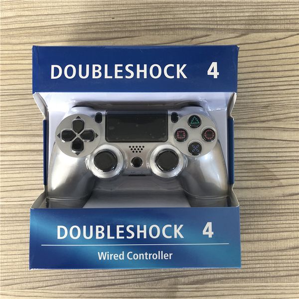 Double hock p 4 4 wired controller game joy tick for p 4 controller game acce orie gamepad for ony play tation 4
Double hock p 4 4 wired controller game joy tick for p 4 controller game acce orie gamepad for ony play tation 4