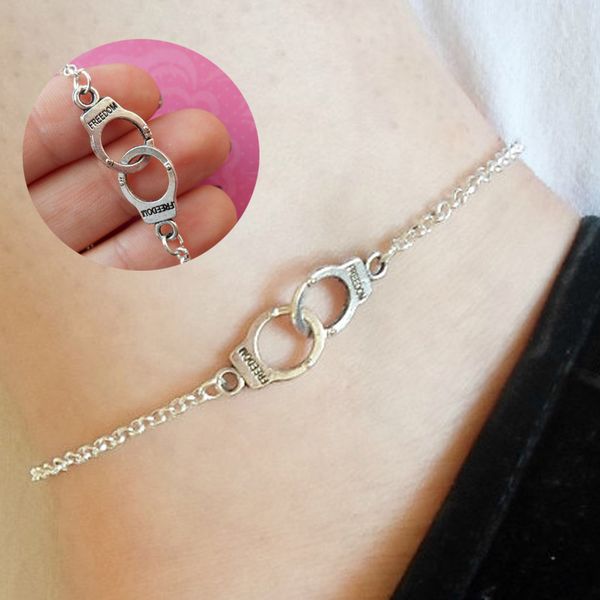 s1528 fashion jewelry om handcuffs anklet chain ankle bracelet beach anklets foot chains foot jewelry, Golden;silver
s1528 fashion jewelry om handcuffs anklet chain ankle bracelet beach anklets foot chains foot jewelry, Golden;silver