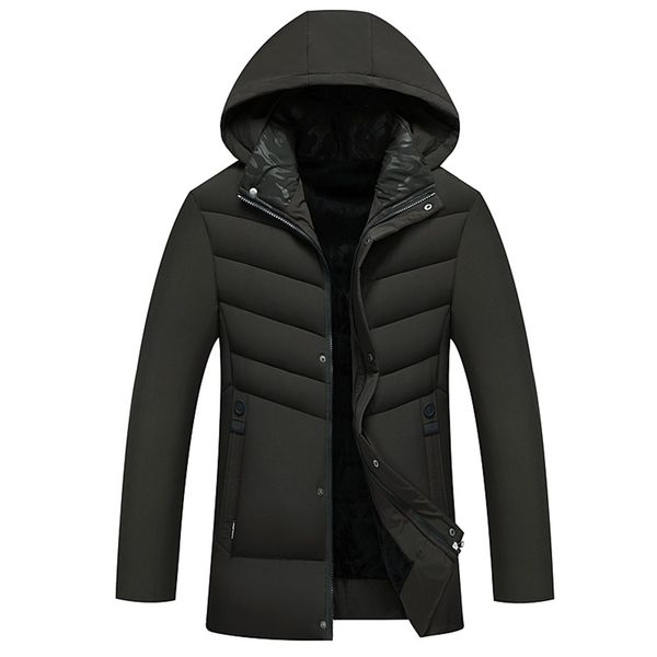 solid black green new style coat for men in autumn and winter thick outdoor zipper medium and long thicker cap cotton coat #t
solid black green new style coat for men in autumn and winter thick outdoor zipper medium and long thicker cap cotton coat #t