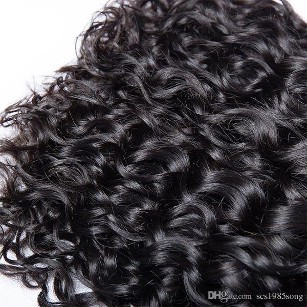 4pcs 100% human hair bundles 50g/pc natural color 1b indian mongolian curly water wave virgin hair weave, Black
4pcs 100% human hair bundles 50g/pc natural color 1b indian mongolian curly water wave virgin hair weave, Black
