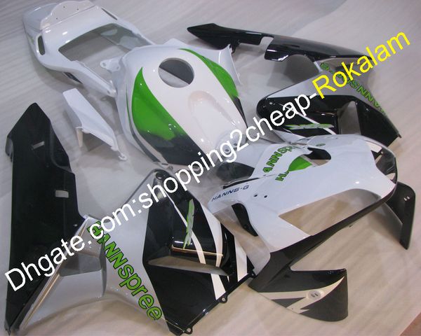 for honda fairings parts cbr600rr f5 2003 2004 cbr600rrf 5 cbr600 rr cbr 600rr black white green fairing (injection molding)
for honda fairings parts cbr600rr f5 2003 2004 cbr600rrf 5 cbr600 rr cbr 600rr black white green fairing (injection molding)