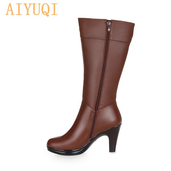 2019 winter women genuine leather high-heeled boots wool lined boots fashion motorcycle boots mx200320, Black
2019 winter women genuine leather high-heeled boots wool lined boots fashion motorcycle boots mx200320, Black