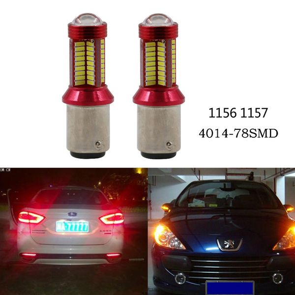 2xhigh bright s25 1157 ba15d led high power 4014smd 78 auto car signal reverse led lights brake sauto light flash strobe
2xhigh bright s25 1157 ba15d led high power 4014smd 78 auto car signal reverse led lights brake sauto light flash strobe