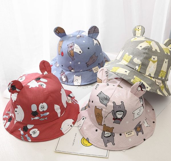 2020 new style cute graffiti big white bear ears big along children fisherman hat sunshade joker baby cartoon basin cap sunscreen fresh cap, Blue;gray
2020 new style cute graffiti big white bear ears big along children fisherman hat sunshade joker baby cartoon basin cap sunscreen fresh cap, Blue;gray