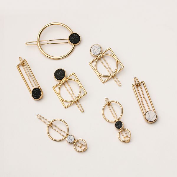 drop shipoing minimalism geometric metal hairpins round rectangle shape acrylic hair clips for women girls hair styling accessories 25 pcs, Slivery;white
drop shipoing minimalism geometric metal hairpins round rectangle shape acrylic hair clips for women girls hair styling accessories 25 pcs, Slivery;white