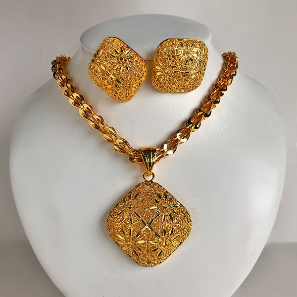wando dubai arab gold color flower wedding jewelry set for women earring/necklace big pandent women halloween christmas gift, Silver
wando dubai arab gold color flower wedding jewelry set for women earring/necklace big pandent women halloween christmas gift, Silver
