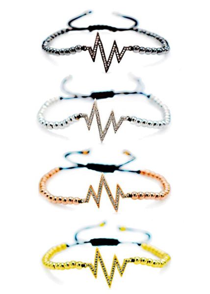 charm woman color retention copper beads 4mm bracelets love heartbeat cubic zirconia bracelet cz bracelet length adjustable, Black
charm woman color retention copper beads 4mm bracelets love heartbeat cubic zirconia bracelet cz bracelet length adjustable, Black
