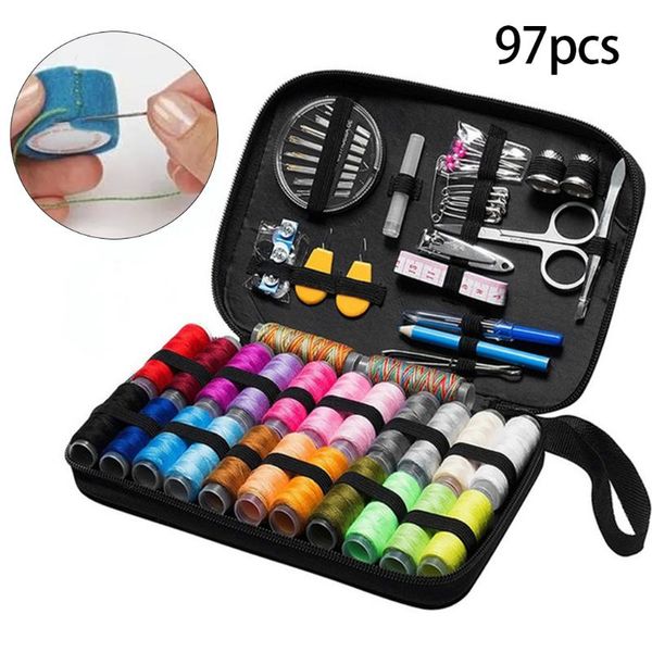 sewing notions & tools kits diy multi-function box set for hand quilting stitching embroidery thread accessories 25/70/90/97pcs, Black
sewing notions & tools kits diy multi-function box set for hand quilting stitching embroidery thread accessories 25/70/90/97pcs, Black