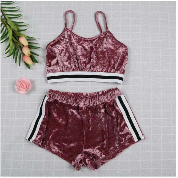 hirigin женщины йога наборы бюстье crop топы шорты 2pcs бархатные костюмы для дам летней 2020 тренировки фитнес sexy solid outfit, White;red
hirigin женщины йога наборы бюстье crop топы шорты 2pcs бархатные костюмы для дам летней 2020 тренировки фитнес sexy solid outfit, White;red