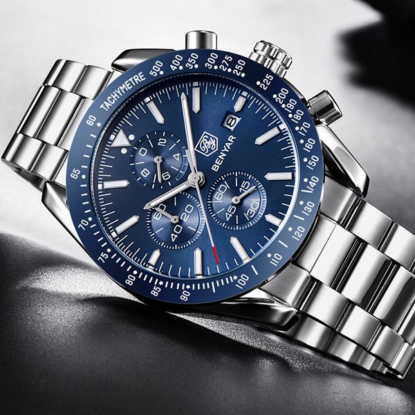 2019 новый benyar 5140 часы мужские top brand водонепроницаемая кварцевый хронограф спорт дата мужские часы relogio мужчина для, Slivery;brown
2019 новый benyar 5140 часы мужские top brand водонепроницаемая кварцевый хронограф спорт дата мужские часы relogio мужчина для, Slivery;brown