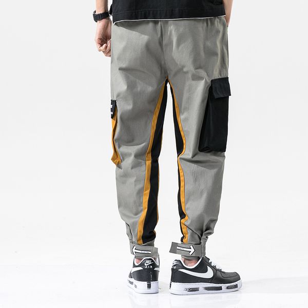 2020 military splice men cargo pants multi-pocket joggers tactical trousers men hip hop streetwear sweaptpants m-4xl, Black
2020 military splice men cargo pants multi-pocket joggers tactical trousers men hip hop streetwear sweaptpants m-4xl, Black