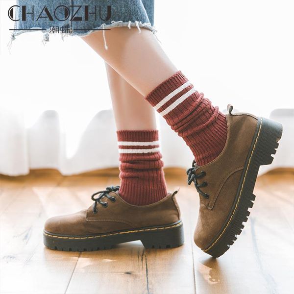 chaozhu classic korea fashion loose socks lady 2 striped causal cotton knitting soft school style women rib basic socks, Black;white
chaozhu classic korea fashion loose socks lady 2 striped causal cotton knitting soft school style women rib basic socks, Black;white