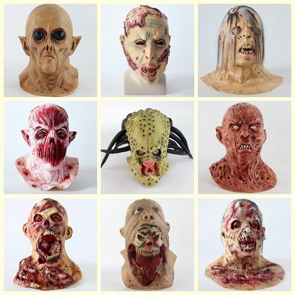 oheart halloween party mask bloody horror latex masks vampire skull party halloween scary terror masks mascaras realista
oheart halloween party mask bloody horror latex masks vampire skull party halloween scary terror masks mascaras realista