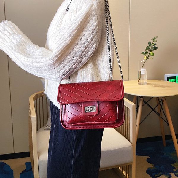 fashion handbags pu leather women bag small incense wind chain lozenge shoulder bag lock stereotypes lattice#j30
fashion handbags pu leather women bag small incense wind chain lozenge shoulder bag lock stereotypes lattice#j30
