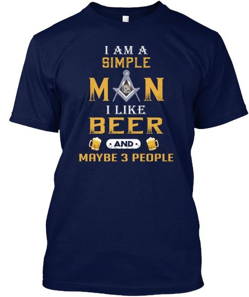 men t shirt i am a simple man i like beer shirts(1) women t-shirt, White;black
men t shirt i am a simple man i like beer shirts(1) women t-shirt, White;black