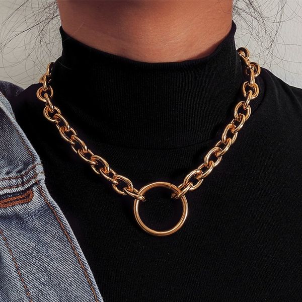 diezi vintage punk choker chain necklace for women new gold silver color short statement necklace for girls jewelry
diezi vintage punk choker chain necklace for women new gold silver color short statement necklace for girls jewelry