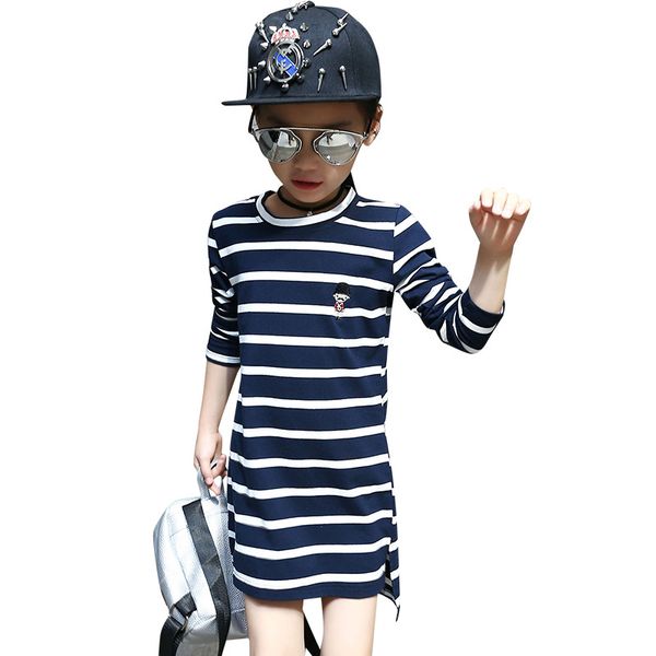 kids girls cotton t-shirt cute princess stripe long sleeve spring autumn bottom shirt teens girl clothing children casual dress, Blue
kids girls cotton t-shirt cute princess stripe long sleeve spring autumn bottom shirt teens girl clothing children casual dress, Blue
