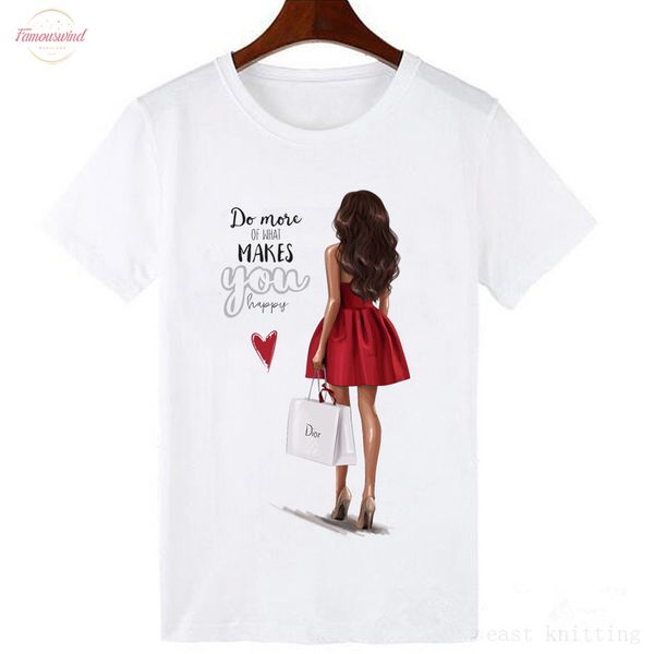 women harajuku t shirt summer casual vogue short sleeve tees femme funny clothes drop shipping, White
women harajuku t shirt summer casual vogue short sleeve tees femme funny clothes drop shipping, White