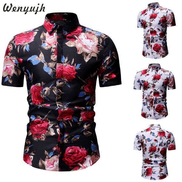 men slim fit shirt summer style holiday vacation print beach shirt men casual short sleeve hawaii chemise homme size 3xl, White;black
men slim fit shirt summer style holiday vacation print beach shirt men casual short sleeve hawaii chemise homme size 3xl, White;black