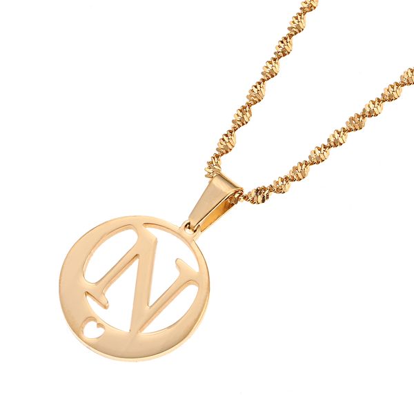 letters n monogram round trendy jewelry necklace alphabet initial letters pendant necklace, Silver
letters n monogram round trendy jewelry necklace alphabet initial letters pendant necklace, Silver