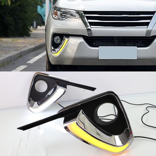 1 set led drl daytime running lights daylight turn signal lamp style for toyota fortuner 2015 2016 2017 2018
1 set led drl daytime running lights daylight turn signal lamp style for toyota fortuner 2015 2016 2017 2018
