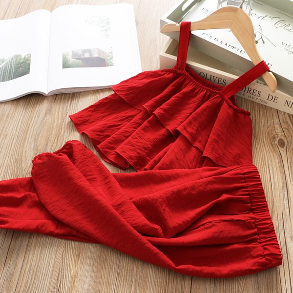 Girls Ruffle Braces Tops+Lantern Pants Outfits Summer 2019 Kids Boutique Clothing Korean 2-7Y Little Girls 2 PC Set
Girls Ruffle Braces Tops+Lantern Pants Outfits Summer 2019 Kids Boutique Clothing Korean 2-7Y Little Girls 2 PC Set