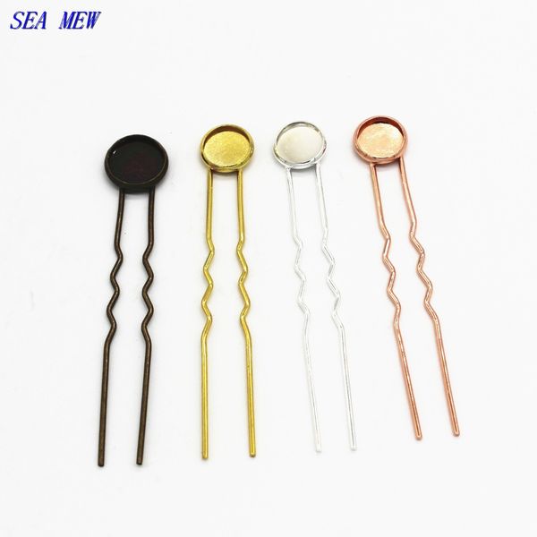 sea mew 20pcs 10mm 12mm 14mm round cabochon base hair sticks setting 6 colors plated copper hairpin jewelry accessories, Golden;white
sea mew 20pcs 10mm 12mm 14mm round cabochon base hair sticks setting 6 colors plated copper hairpin jewelry accessories, Golden;white