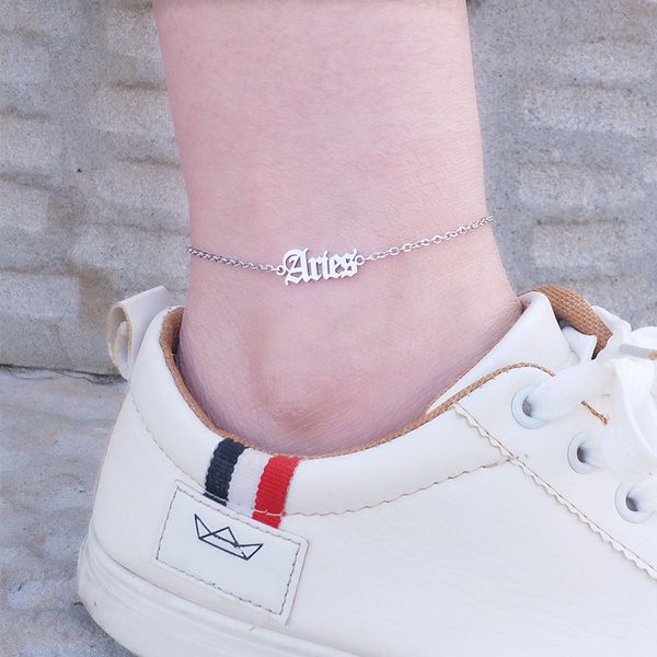 bff jewelry zodiac sign ankle bracelet old english letter aries taurus gemini cancer leo virgo libra scorpio sagittarius pisces, Red;blue
bff jewelry zodiac sign ankle bracelet old english letter aries taurus gemini cancer leo virgo libra scorpio sagittarius pisces, Red;blue
