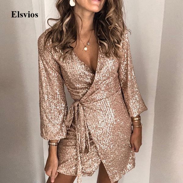 v-neck sequin wrap bodycon dress women autumn long sleeve glitter mini dress gold elegant bandage slim party dress vestidos, Black;gray
v-neck sequin wrap bodycon dress women autumn long sleeve glitter mini dress gold elegant bandage slim party dress vestidos, Black;gray