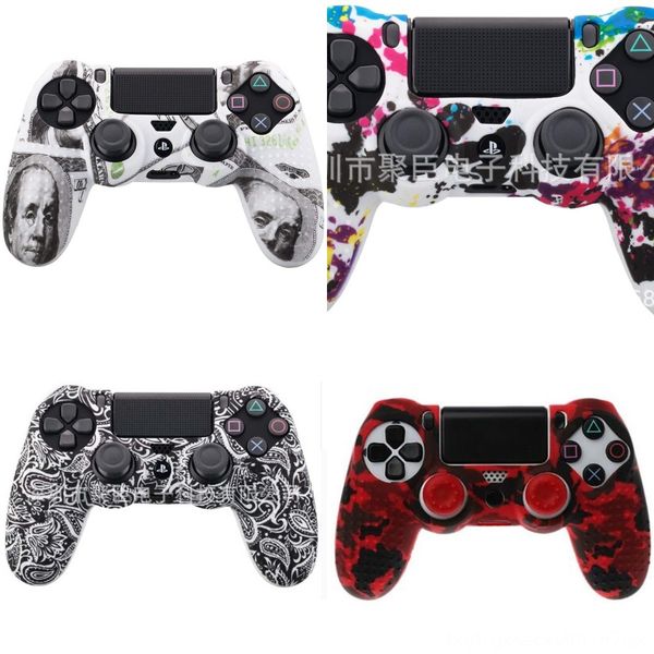 rvbo9 2020 new for anti-slip soft camouflage silicone cover pro case + 2 thumbsticks caps 3-in-1 ps4 skin slim controller
rvbo9 2020 new for anti-slip soft camouflage silicone cover pro case + 2 thumbsticks caps 3-in-1 ps4 skin slim controller