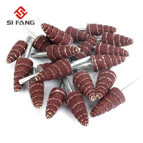 si fang 16mm 320grit tapered cone grinding head sandpaper wheel conical flap wheels for dremel rotary tool with 6mm shank
si fang 16mm 320grit tapered cone grinding head sandpaper wheel conical flap wheels for dremel rotary tool with 6mm shank