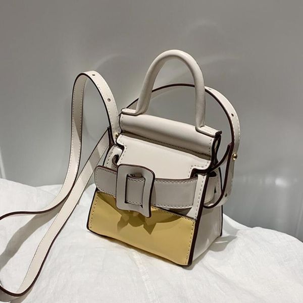 contrast color mini tote bag 2020 new high-quality pu leather women's designer handbag travel shoulder messenger bag purses
contrast color mini tote bag 2020 new high-quality pu leather women's designer handbag travel shoulder messenger bag purses