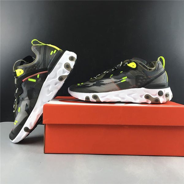 2019 React Element 87 Undercover Running Shoes Black Green Designer Limited Edition Mens Women Sport Sneaker Size 5.5-12
2019 React Element 87 Undercover Running Shoes Black Green Designer Limited Edition Mens Women Sport Sneaker Size 5.5-12