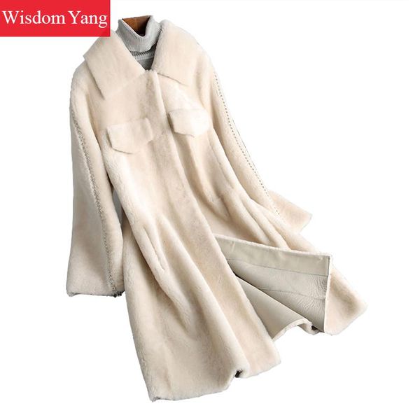 elegant winter warm wool sheepskin shearing coat coffee beige sheep woollen long coat women oversize woolen overcoat outerwear, Black
elegant winter warm wool sheepskin shearing coat coffee beige sheep woollen long coat women oversize woolen overcoat outerwear, Black