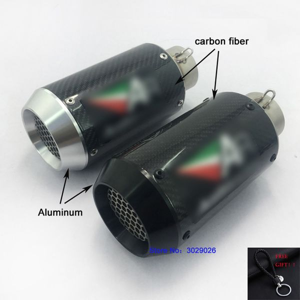 inlet 61 mm 51 mm universal exhaust for most motorcycle modified carbon fiber muffler pipe cnc racing z800 zx10r r6 r25 sticker
inlet 61 mm 51 mm universal exhaust for most motorcycle modified carbon fiber muffler pipe cnc racing z800 zx10r r6 r25 sticker