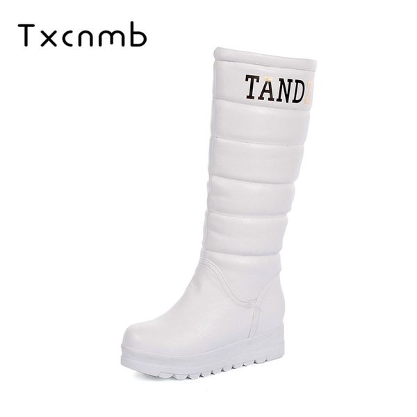 txcnmb 2018 new arrival boots women round toe short plush winter boots slip on fashion mid calf solid color snow, Black
txcnmb 2018 new arrival boots women round toe short plush winter boots slip on fashion mid calf solid color snow, Black