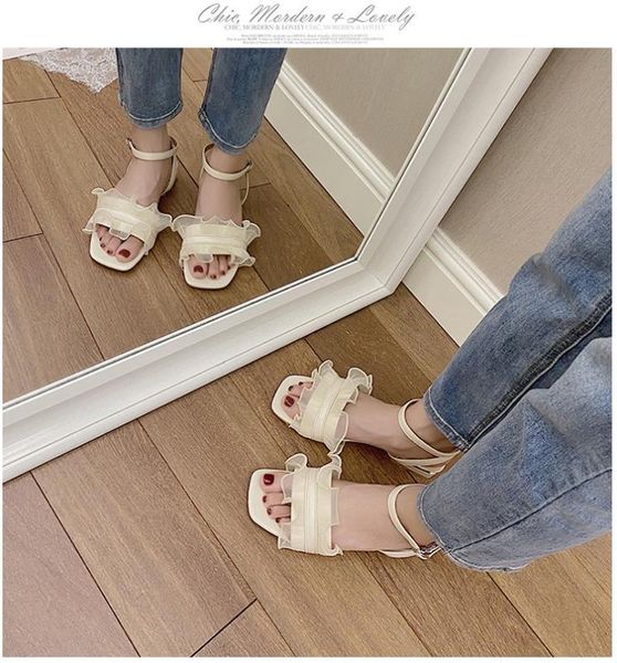 all-match 2020 sandals shallow mouth ladies shoes summer clear heels buckle strap suit female beige women's woman fashion femme, Black
all-match 2020 sandals shallow mouth ladies shoes summer clear heels buckle strap suit female beige women's woman fashion femme, Black