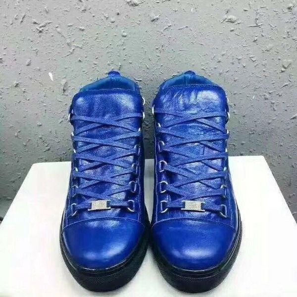 men's fashion arena high-bovine skin wrinkle crack leather lace up zapatos hombre french style sneakers kanye west shoes m189602, Black
men's fashion arena high-bovine skin wrinkle crack leather lace up zapatos hombre french style sneakers kanye west shoes m189602, Black