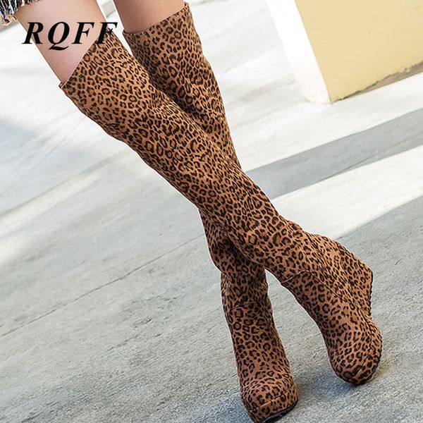 2019 over-the-knee boots women fashion winter high wedge heels shoes woman platform solid flock leopard blue gray handmade, Black
2019 over-the-knee boots women fashion winter high wedge heels shoes woman platform solid flock leopard blue gray handmade, Black