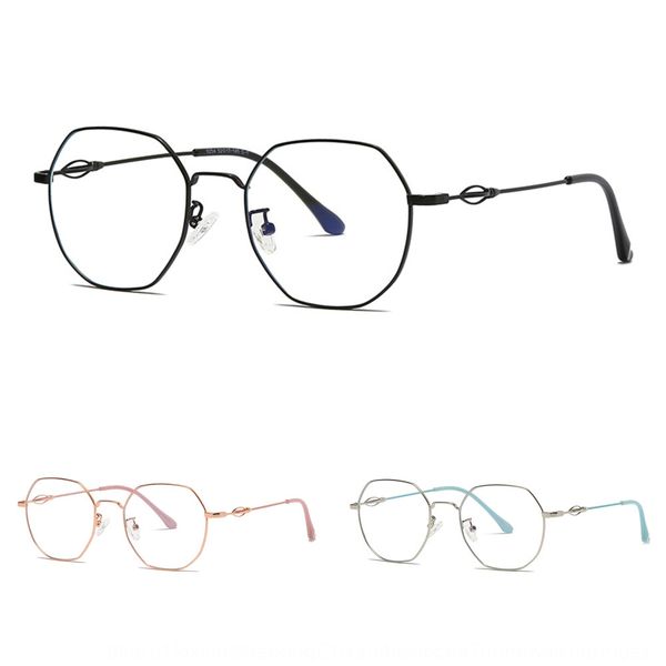 briller 9254 hollow-out leg frame myopia anti-blue light plain glasses women's polygon metal glasses frame, Silver
briller 9254 hollow-out leg frame myopia anti-blue light plain glasses women's polygon metal glasses frame, Silver