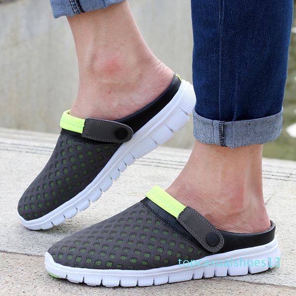 2020 men women summer sandal mesh breathable padded beach flip flops shoes solid flat bath slippers k400g t13, Black
2020 men women summer sandal mesh breathable padded beach flip flops shoes solid flat bath slippers k400g t13, Black