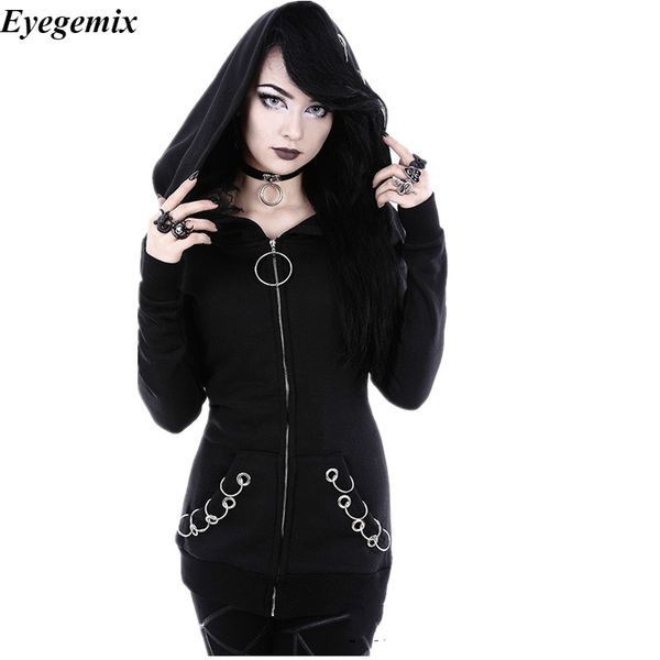 long gothic punk women hoodies iron ring black loose hood long sleeve casual sweatshirt plus size oversize tracksuit hoody
long gothic punk women hoodies iron ring black loose hood long sleeve casual sweatshirt plus size oversize tracksuit hoody