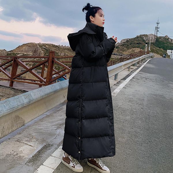long winter jacket women coat parkas hooded down cotton jacket female padded warm thicken women clothing outerwear q2629, Black
long winter jacket women coat parkas hooded down cotton jacket female padded warm thicken women clothing outerwear q2629, Black