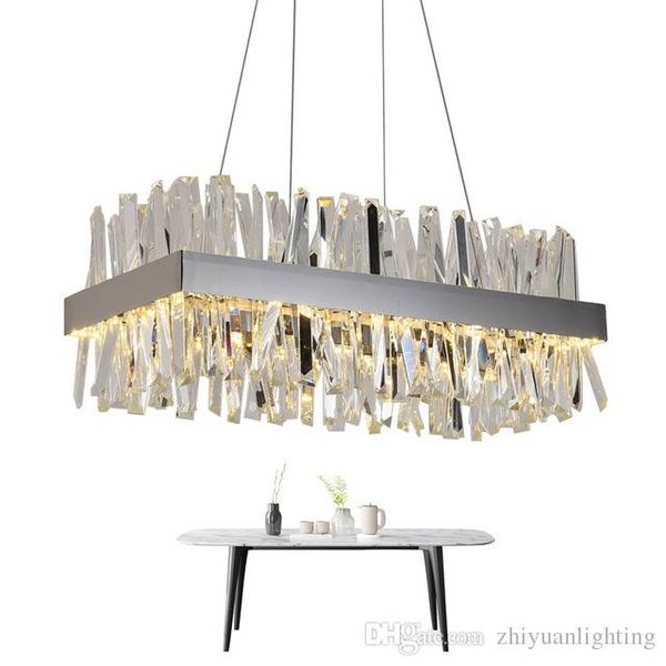 luxury modern crystal chandelier lighting square chandeliers with crystal tube gold/ chrome for dinning room living room
luxury modern crystal chandelier lighting square chandeliers with crystal tube gold/ chrome for dinning room living room