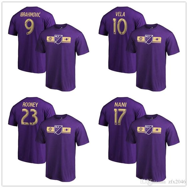 #9 zlatan ibrahimovic #10 carlos vela #23 wayne rooney #17 nani fanatics branded 2019 mls all-star game name number t-shirt tees print, Black
#9 zlatan ibrahimovic #10 carlos vela #23 wayne rooney #17 nani fanatics branded 2019 mls all-star game name number t-shirt tees print, Black