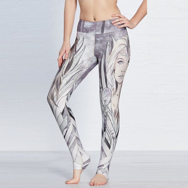 new cartoon girls slim hip-lifting sports air-breathable speed-drying women's nine-point lady pants, Black
new cartoon girls slim hip-lifting sports air-breathable speed-drying women's nine-point lady pants, Black