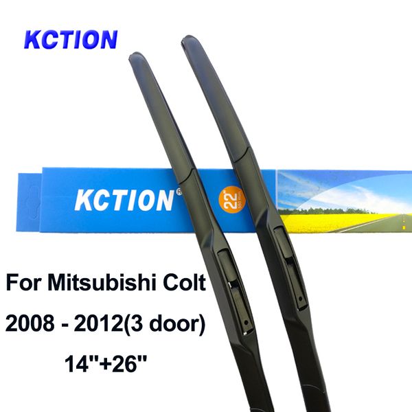 

windshield hybrid wiper blade windscreen rear wiper car accessories for mitsubishi colt fit hook arms year from 2004 to 2012
