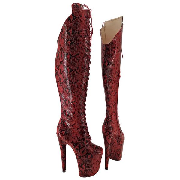 leecabe red snake 20cm pole dancing shoes high heel platform boots pole dance boots
leecabe red snake 20cm pole dancing shoes high heel platform boots pole dance boots