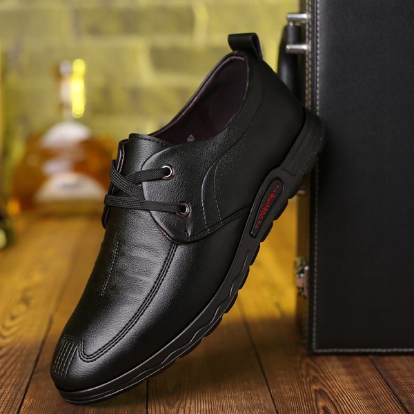 new leather men casual shoes authentic 2020 mens loafers breathable non-slip black brown business office shoe
new leather men casual shoes authentic 2020 mens loafers breathable non-slip black brown business office shoe