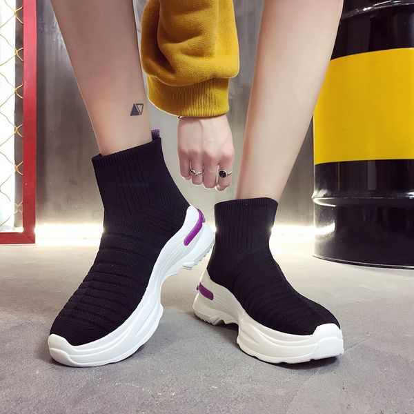 cootelili spring autumn sneakers women flat platform casual shoes woman ankle boots slip on breathable women shoes, Black
cootelili spring autumn sneakers women flat platform casual shoes woman ankle boots slip on breathable women shoes, Black